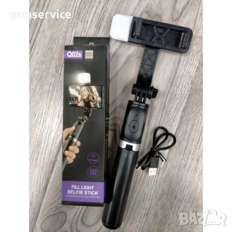 селфи стик Bluetooth Selfie Remote Stick, снимка 3 - Селфи стикове, аксесоари - 54719436