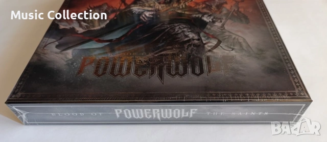 POWERWOLF - Blood Of The Saints (Box Set - 3 x Violet Vinyl) NEW & SEALED Power/Heavy Metal, снимка 3 - Грамофонни плочи - 53259723