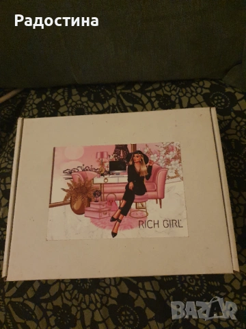 Луксозен комплект RICH GIRL PLANNER – Недатиран планер А5 и мотивационна картичка, снимка 7 - Други - 54903434