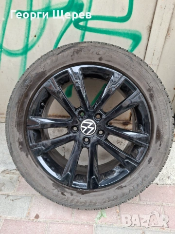 Оригинални Джанти 17 " VW, снимка 2 - Гуми и джанти - 54483273