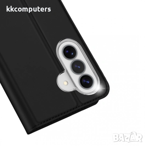 DUX DUCIS Skin Pro Кожен Калъф за Samsung Galaxy A57 5G - Слот за карта, Стойка, Скрит магнит, 3 цвя, снимка 5 - Калъфи, кейсове - 53973939