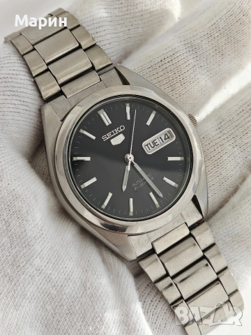 Seiko 5 7S26 Профилактиран, снимка 2 - Мъжки - 54665509