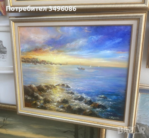 Вили Станоева - Пейзаж, снимка 2 - Картини - 55220478