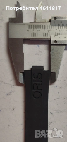 Силиконова каишка Oris Acuist, снимка 7 - Каишки за часовници - 52107460