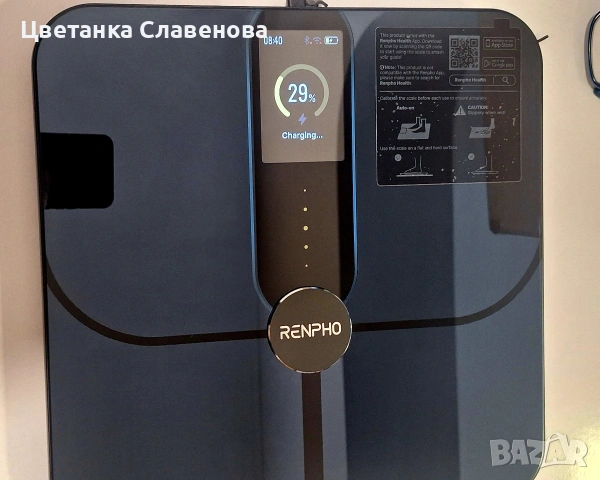 RENPHO интелигентна везна за телесен състав с TFT LCD, снимка 6 - Друга електроника - 52171273