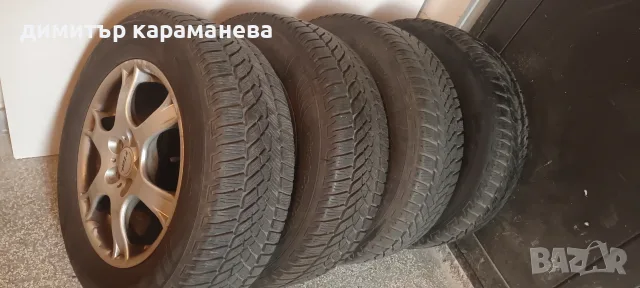 4 броя зимни гуми с джанти 16-ки
