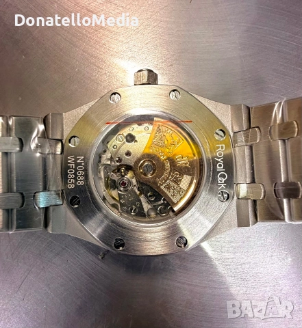 Audemars Piguet Royal Oak 15400ST.OO.1220ST.01 Black Dial, снимка 2 - Мъжки - 54959349