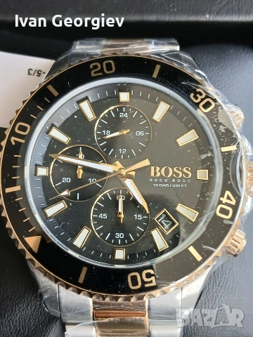 Нов часовник HUGO BOSS 1513908 Admiral Chronograph , снимка 15 - Мъжки - 54338006