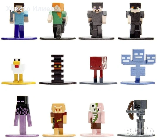 Фигурка Jada Toys - Minecraft 2бр комплект , снимка 2 - Фигурки - 54549672