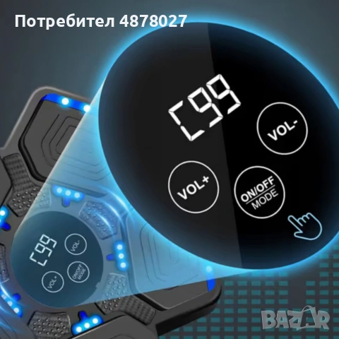 Интелигентна музикална боксова дъска - Bluetooth, Led дисплей и лесен монтаж, снимка 3 - Бокс - 55222403