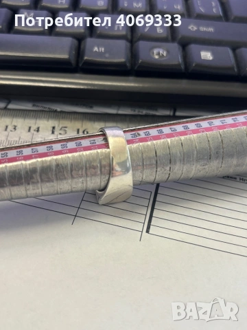 Сребърен пръстен проба 925, снимка 3 - Пръстени - 54237726