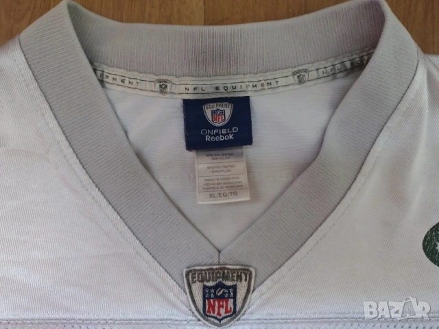 NFL Jursey / New York JETS , #4 Brett Favre , Reebok, снимка 3 - Спортни дрехи, екипи - 54666634