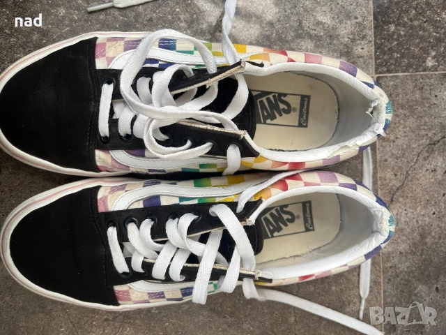 Vans кецове платнени , снимка 6 - Дамски ежедневни обувки - 54974371
