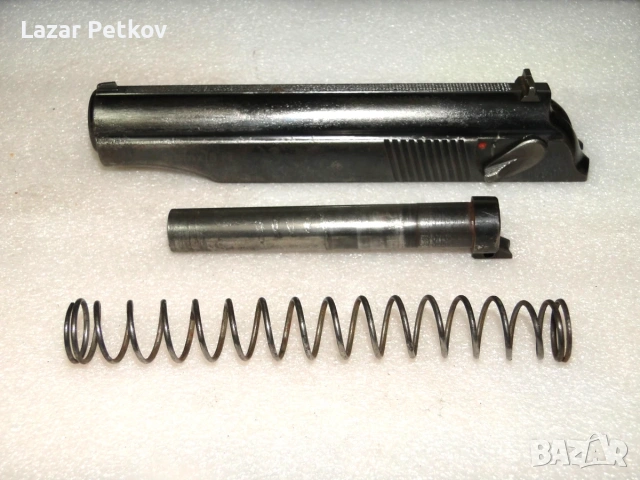 Затворен блок, цев, пружина, предпазител и игла за пистолет Макаров комплект