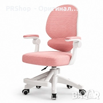 Ергономичен детски стол KO53R - розов/бял, снимка 2 - Столове - 54966227