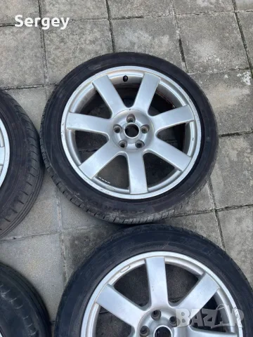 Алуминиеви лети джанти 5х100 R17, снимка 6 - Гуми и джанти - 55391418
