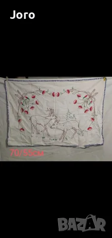 стари ръчно шити ковьори, снимка 6 - Декорация за дома - 55361452