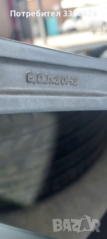 Джанти с гуми Jeep Grand cherokee 20 цола с датчици и гуми, снимка 5 - Автомобили и джипове - 55007101