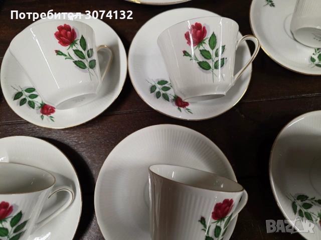 Голям сервиз от костен порцелан, снимка 2 - Сервизи - 54346998