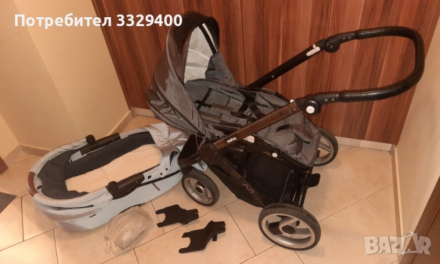 Бебешка/детска количка MUTSY EVO-2в1, снимка 5 - Детски колички - 54547124