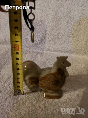 фигура на петел от оникс. , снимка 4 - Статуетки - 53964402