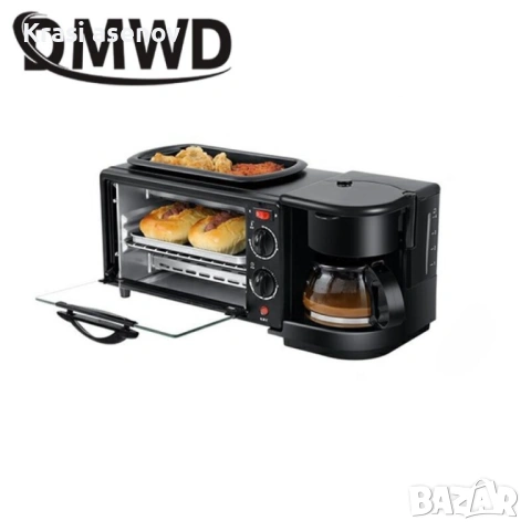 Многофункционална Печка, тостер фурна и кафемашина – 3в1  