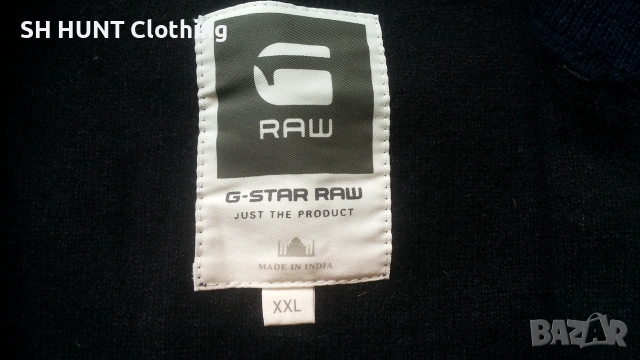 G-STAR RAW 70% WOOL Jacket размер XXL жилетка 70% Вълна - 2758, снимка 11 - Пуловери - 55181252