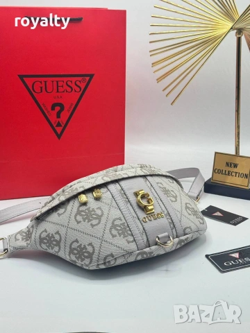 Guess Нова Дамска Кожена Чанта Гес Различни Цветове , снимка 4 - Чанти - 55288935