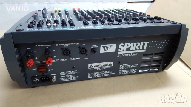 Power Mixer Spirit Soundcraft 2x300 Watt Ефект Lexicon Работи Лека Нужда От Профилактика Цена в Евро, снимка 2 - Други - 53968788