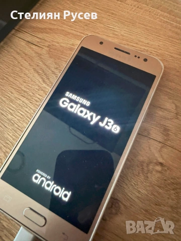 120666  samsung j3 2016  gold за части 10 евро цял за части понеже е нулиран и иска Гмайл профил, но, снимка 2 - Samsung - 54881868