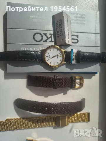 Seiko Solar Quartz Ladies V115, снимка 7 - Дамски - 55395546