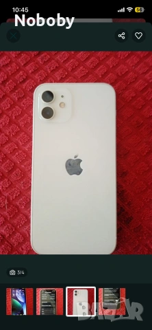 iphone 12 white 128 gb, снимка 2 - Apple iPhone - 55239404