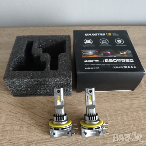 Лед крушки H15 LED | Canbus 6500K, 30000LM | Гаранция 1 година, снимка 12 - Аксесоари и консумативи - 54154391