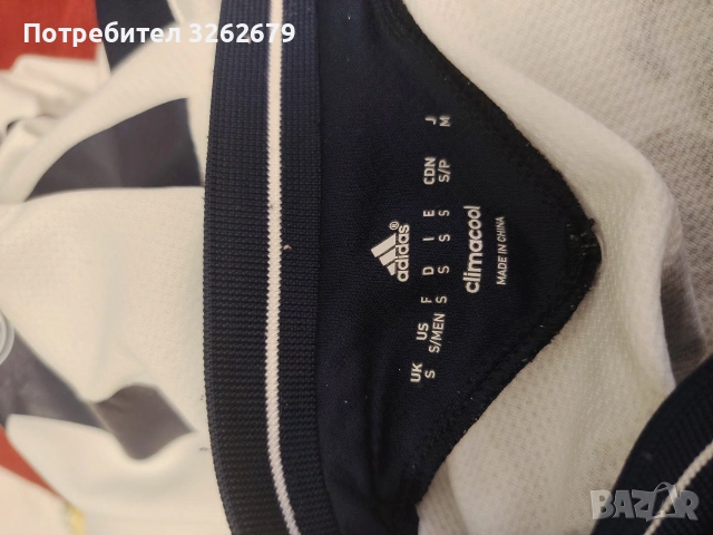 Adidas SCHALKE 04 оригинална размер S, снимка 3 - Тениски - 55173168