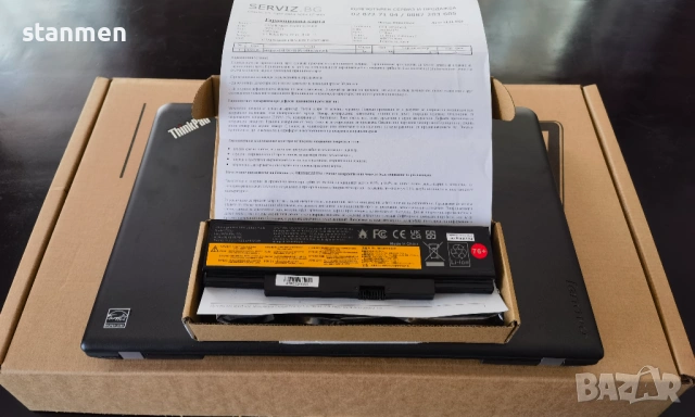 Продавам лаптоп Lenovo ThinkPad E550/IPSматFullHD15.6сKам/4x2.2ghzТhr/SSD256gb/8gb/НоваБат/DVDrw/Про, снимка 4 - Лаптопи за работа - 54202074