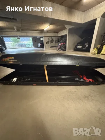 Автобокс (багажник за кола)KAMEI Carbon, снимка 4 - Аксесоари и консумативи - 55604976