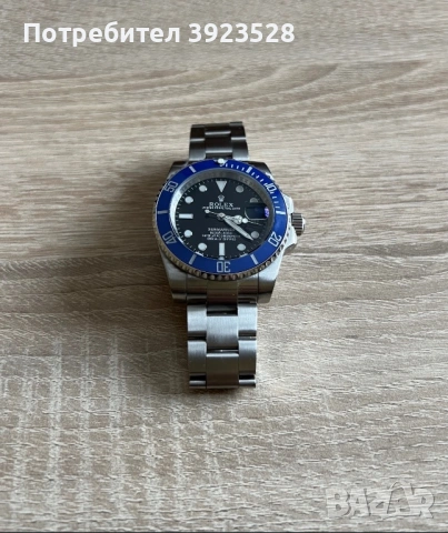 Часовник Rolex Submariner Blue/син, снимка 3 - Мъжки - 54744128