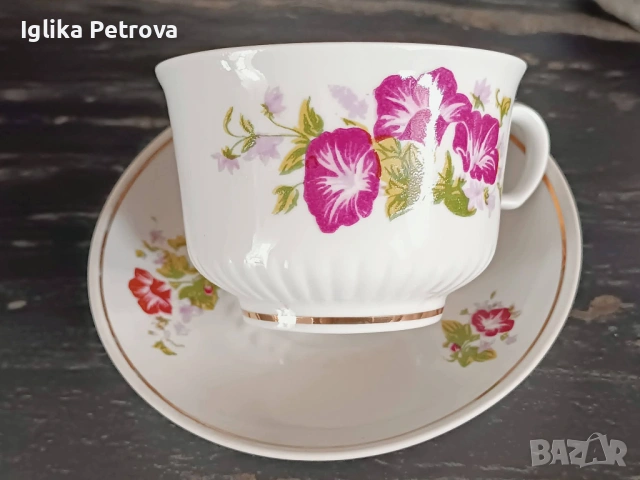 Руски сервиз за чай , снимка 15 - Антикварни и старинни предмети - 54126556