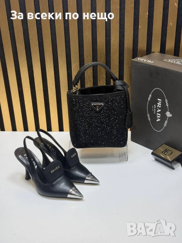 Prada Дамска Черна Чанта Прада Код SK1831