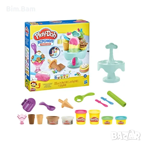 Детски комплект/ Kitchen Creations Play Play-Doh/ Hasbro - различни модели, снимка 2 - Пластелини, моделини и пясъци - 55415244