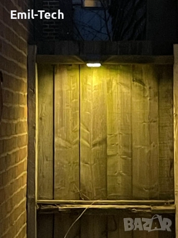 2бр. Соларни LED лампи с датчик за движение 1500mAh | Без кабели | 3 режима, снимка 7 - Соларни лампи - 54081684