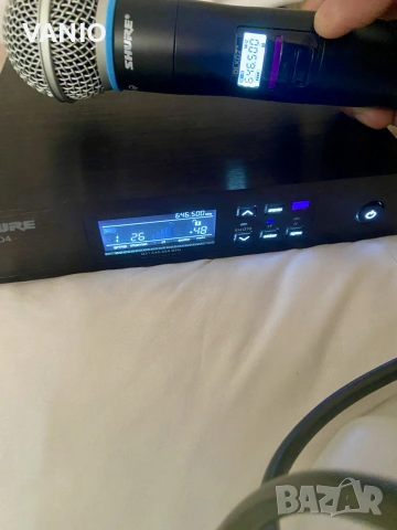SHURE ULXD 24 BETA 58 – ULXD4E + ULXD2/B58 Вокален Безжичен Микрофон Цена в Евро , снимка 6 - Други - 55281396