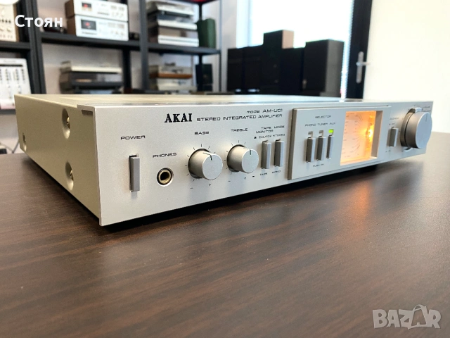 Vintage усилвател Akai/2, снимка 6 - Ресийвъри, усилватели, смесителни пултове - 54551396