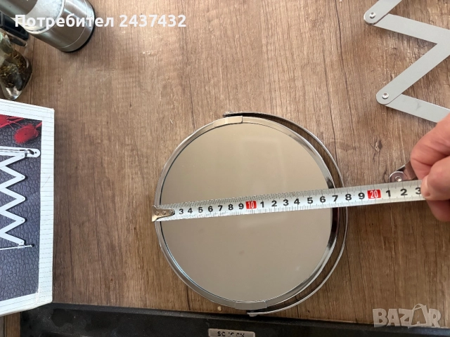 Козметично огледало с разтегателна рамка, снимка 5 - Други - 55003342