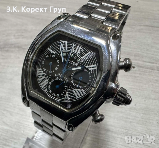 Мъжки часовник Cartier Roadster Automatic , снимка 11 - Мъжки - 54587020