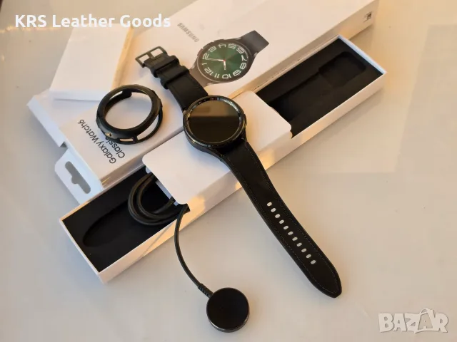 Samsung Galaxy Watch6 Classic 47mm LTE (eSIM) – Отлично състояние, снимка 5 - Смарт часовници - 55583133