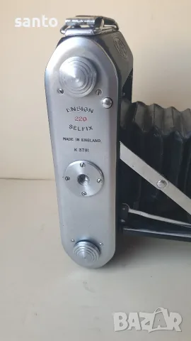 Рядък винтидж фотоапарат Ensign Selfix 220 (1939 г.). , снимка 4 - Фотоапарати - 55354386