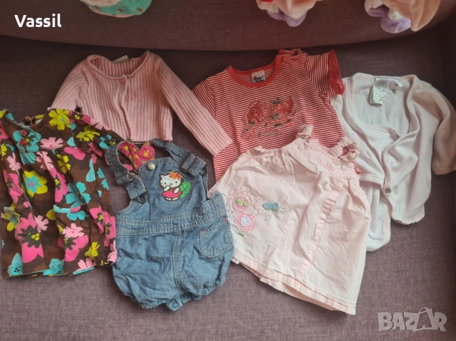 Над 49бр. детски дрешки за момиче до 3 месеца - 50, 56 макс, снимка 10 - Бодита за бебе - 54163670