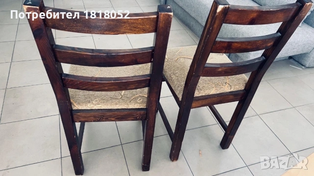 2 бр. тапицирани столове, снимка 2 - Столове - 54701014