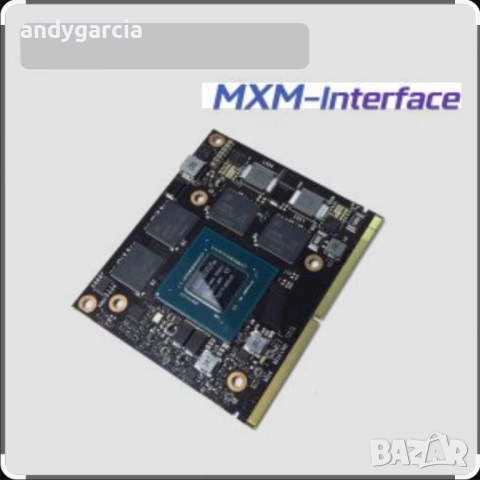 Nvidia Quadro P3000 6GB GDDR5 192 bit. MXM GPU видео карта на слот за лаптоп от HP ZBook 17 G4